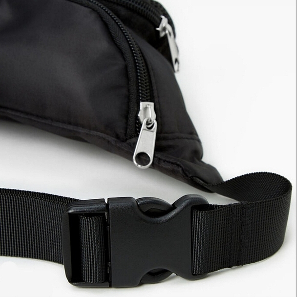 Claire's Black Hip Bag Organizer Side Sling Fanny Pack Bum Bag NWTs! 🖤 - Picture 2 of 14